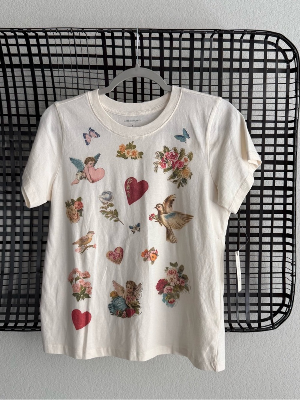 Anthropologie Valentine Icon T-Shirt - Picture 2 of 6